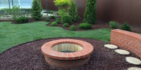 Jak udělat ohniště pro oheň v zemi vlastníma rukama?